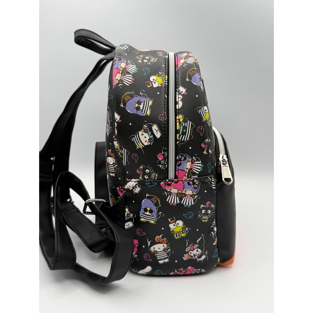 Sanrio Loungefly Halloween Mini Backpack Hello Kitty Kuromi Badtz Maru - Picture 4 of 5